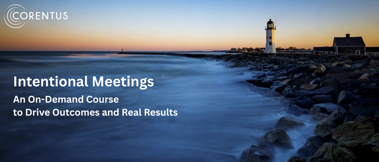 Intentional Meetings  | A Corentus Team Tool On Demand
