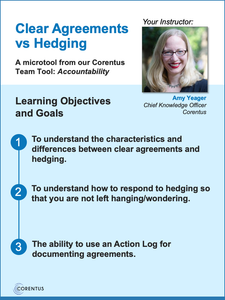 CLEAR AGREEMENTS VS HEDGING